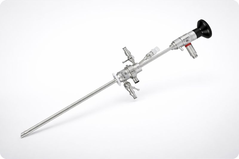 Full HD Hysteroscope with Oval Operative Sheath 2.9mm, 30°