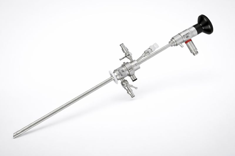 Full HD Hysteroscope with Oval Operative Sheath 2.9mm, 12°
