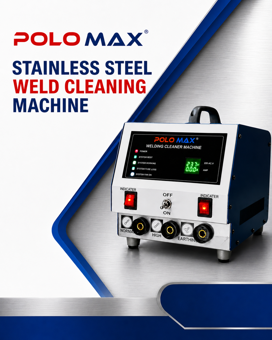 PoloMax India TIG Weld Cleaning Machine and Metal Marking Solutions
